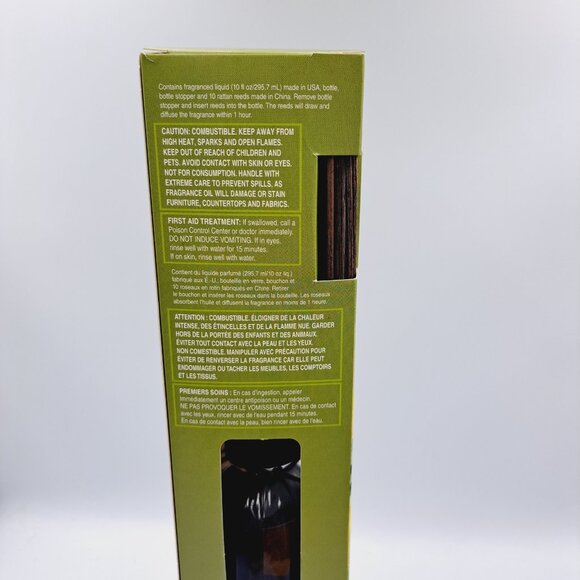 Pier One Imports Citrus Cilantro Reed Diffuser Retired Scent Oil Set - Picture 7 of 8